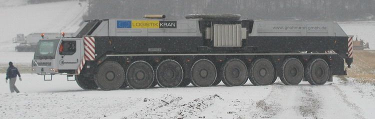 Liebherr LG 1750 Grohmann Fahrtstellung - Copyright: www.olli80.de