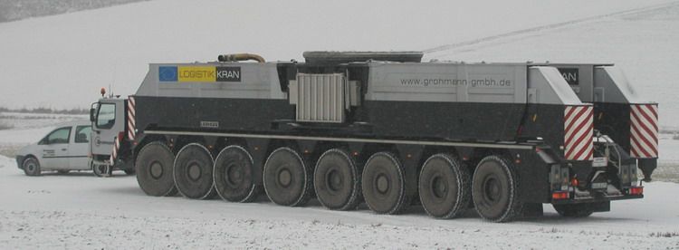 Liebherr LG 1750 Grohmann Fahrtstellung - Copyright: www.olli80.de