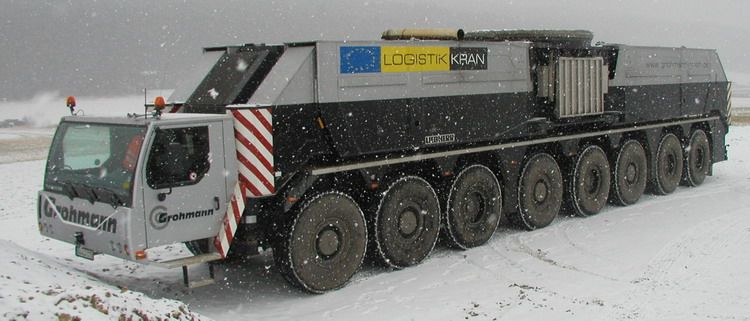 Liebherr LG 1750 Grohmann Fahrtstellung  - Copyright: www.olli80.de