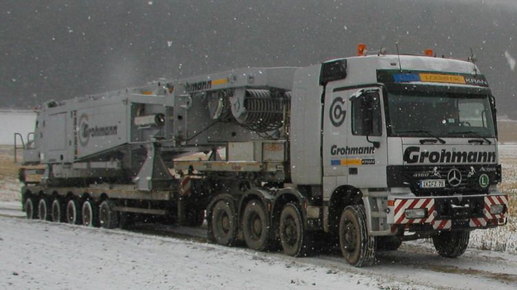 Oberwagentransporter LG 1750 Grohmann - Copyright: www.olli80.de