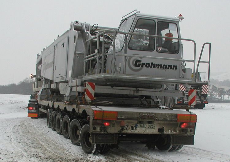 Oberwagentransporter LG 1750 Grohmann - Copyright: www.olli80.de