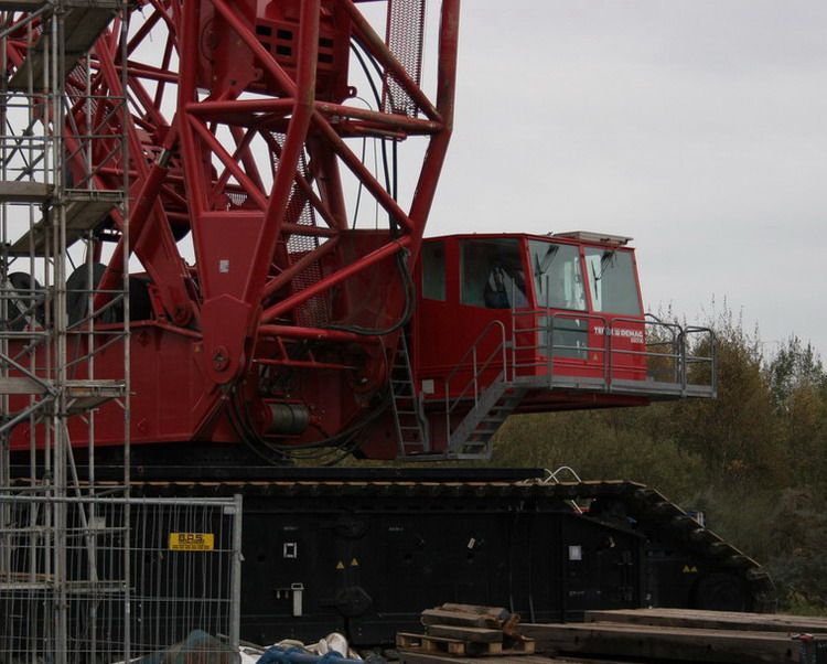 Gittermastaufnahme Terex CC 8800 Sarens - Copyright: www.olli80.de