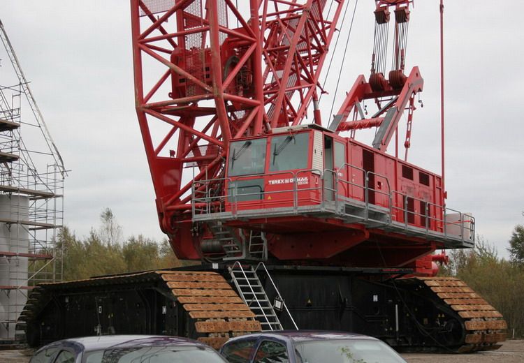 Maschinenhaus Terex CC 8800 Sarens - Copyright: www.olli80.de