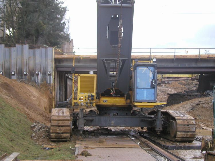 Frontansicht Sennebogen 6100 