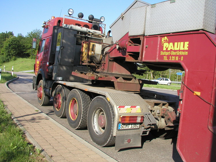 Heckansicht Paule MB 3544