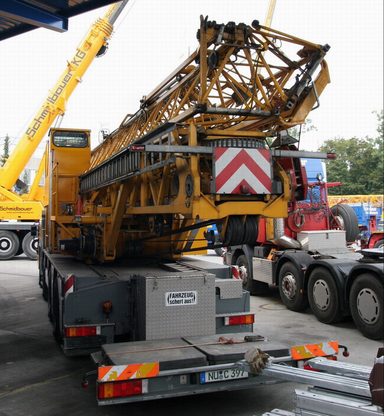 Schmidbauer Liebherr MK 80 Heckansicht