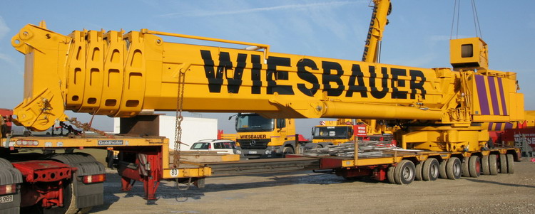 Wiesbauer GTK 1100 Teleskopausleger