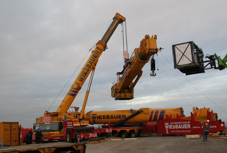 Wiesbauer GTK 1100 Gewichtsverlagerung