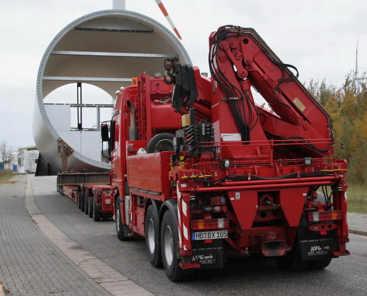 Heckansicht Fahrenholz MB Actros Titan - Copyright: www.olli80.de