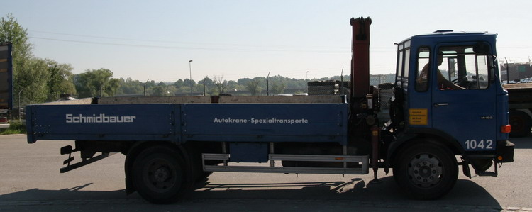 Schmidbauer MAN F 8 PritschenLKW