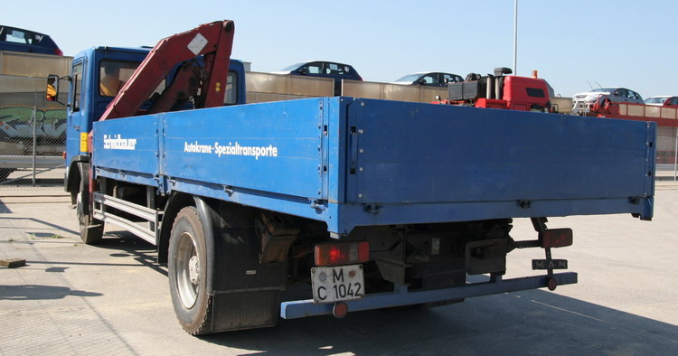 Schmidbauer MAN F 8 PritschenLKW