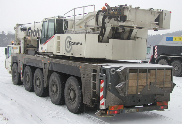 Heckansicht Grohmann Terex AC 200-1 - Copyright: www.olli80.de