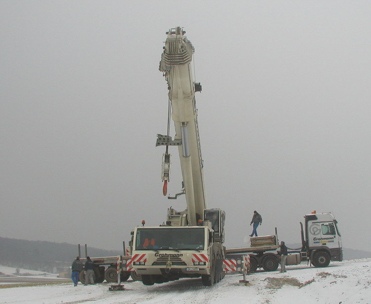 Aufbau Grohmann Terex AC 200-1 - Copyright: www.olli80.de