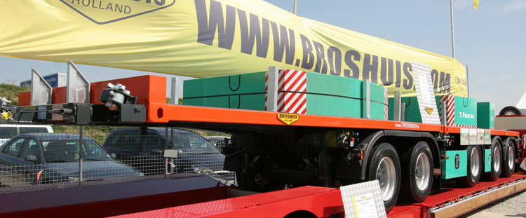 Broshuis teilbarer Ballasttrailer - Copyright: www.olli80.de