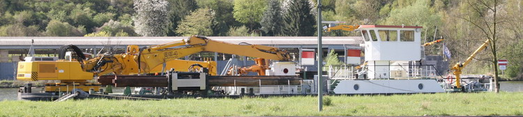 Ponton Waller des Wasser- und Schifffahrtamtes Schweinfurt