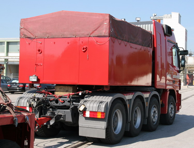 Heckansicht Markewitsch Actros Titan 4160