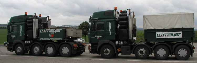 W. Mayer MAN 41.604 und FE 600 A