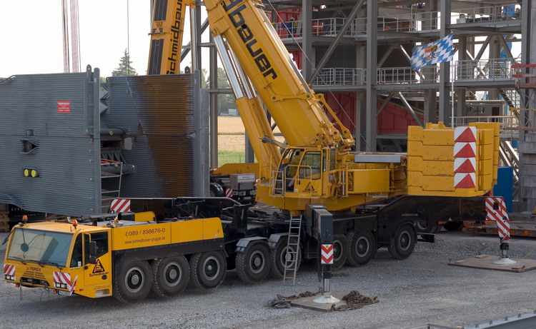 AC 500-2 Terex des Betreibers Schmidbauer