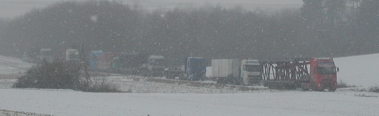 Transport von Teilen des Grohmann LG 1750 
