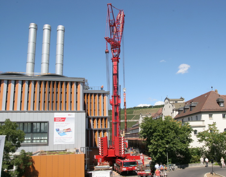 Markewitsch Terex AC 500-2 mit Wippe