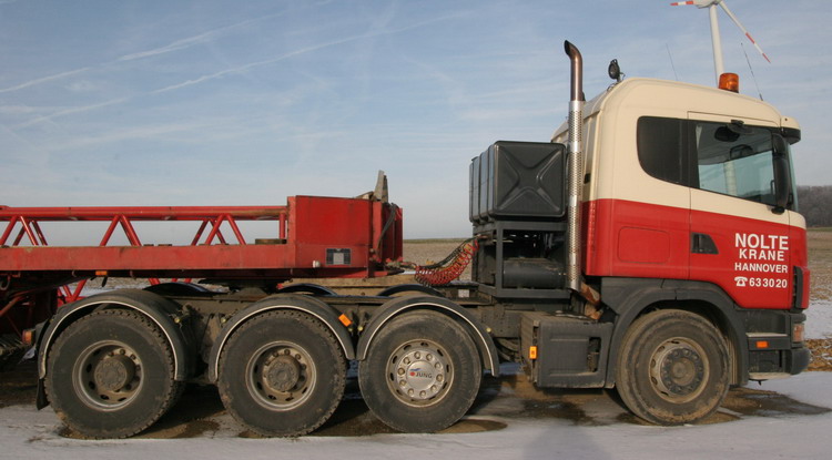 Nolte Scania 144 G 530 Seitenansicht