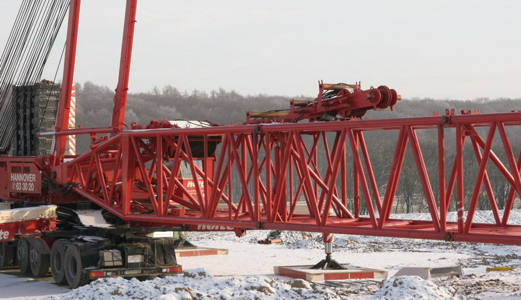 Nolte LG 1550 Aufrichtvorrichtung für SLK-Mast