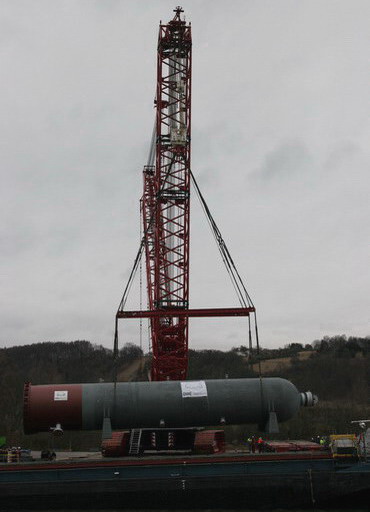 Mammoet Terex CC 6800 mit Reaktor