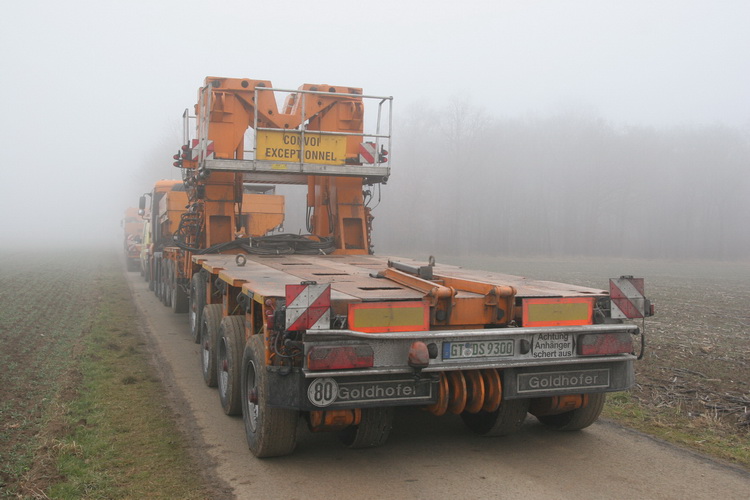 Schaumann Goldhofer WKA-Turmteiltransporter