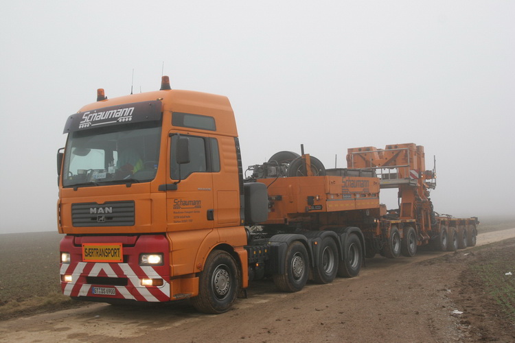 Schaumann Goldhofer Achslinien mit Rohradaptern