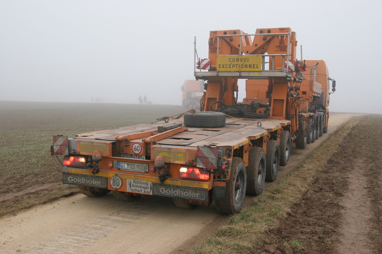 Schaumann Goldhofer Achslinien mit Rohradaptern