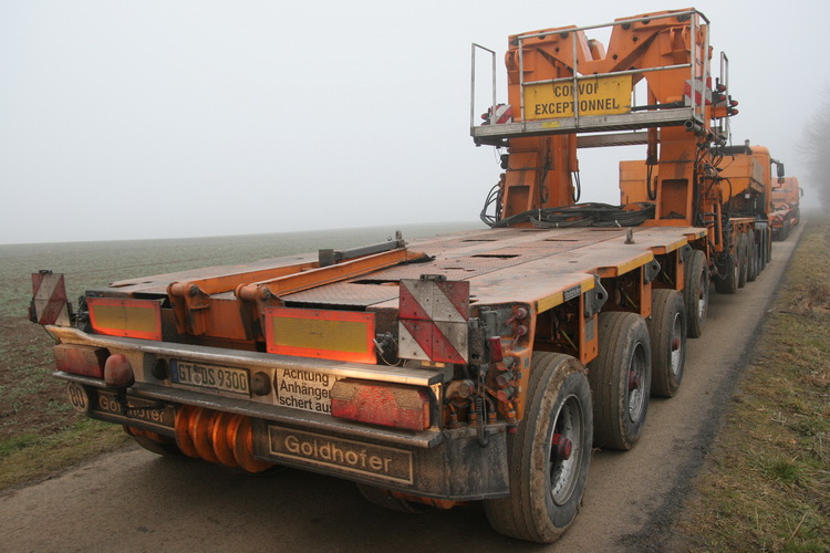 Schaumann Goldhofer Achslinien mit Rohradaptern