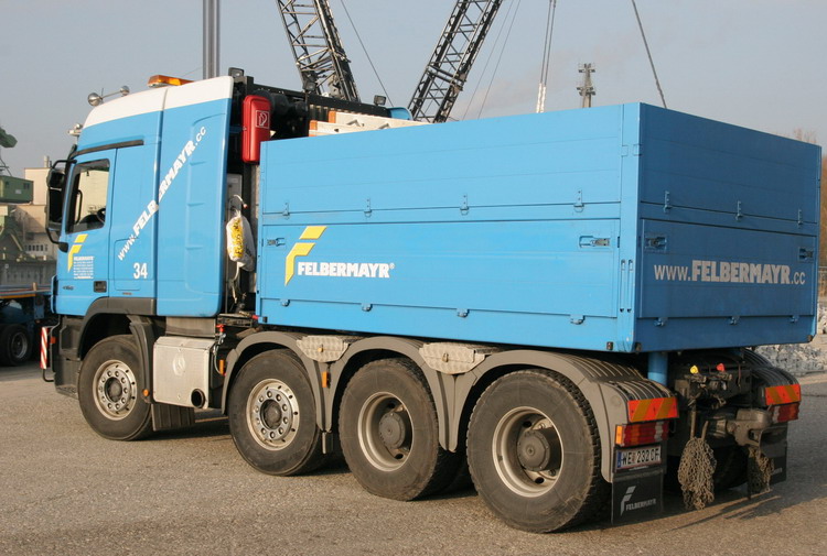 Felbermayr MB Actros 4160 mit Ballastpritsche