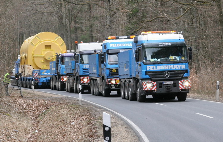 Felbermayr mit Generator am Weltenburger Berg