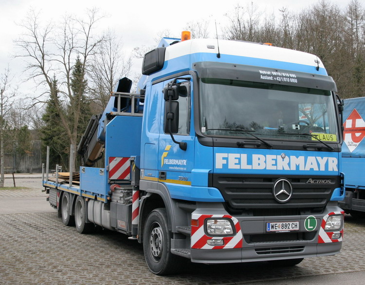 Felbermayr MB Actros 3346 mit Palfinger PK 36002