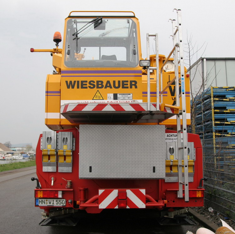 Wiesbauer LTM 1500-8.1 Heckansicht