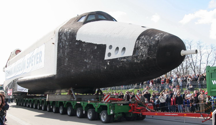 Hitzeschutzkacheln der Buran