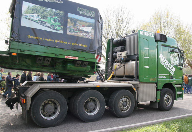 Kübler Actros 4160 Seitenansicht