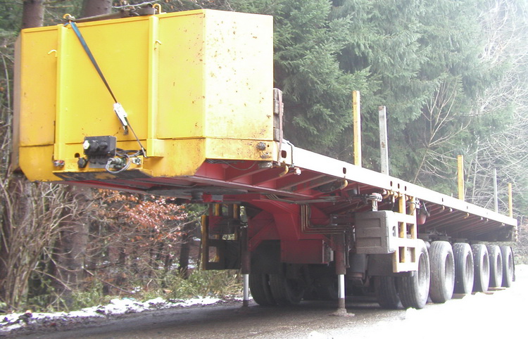 Ballastauflieger Franke-Kronschnabel