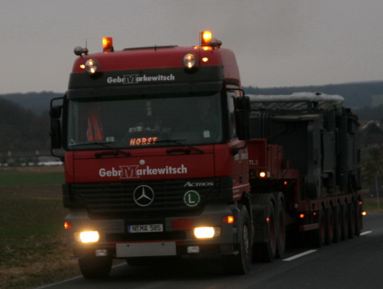 Markewitsch MB Actros mit Felbermayr LR 1750 Grundgerät