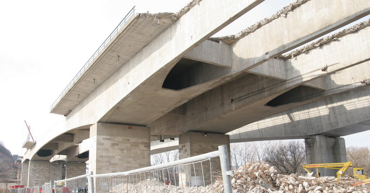 Autobahnbrücke Randersacker