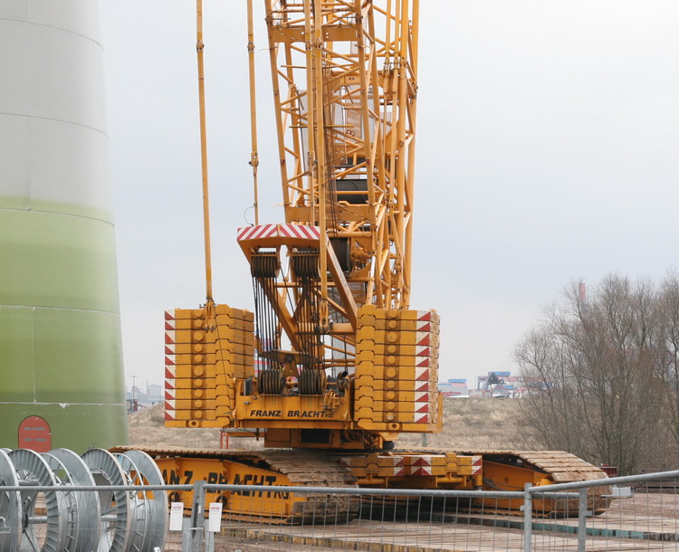 Franz Bracht Terex CC 2800-1 Heckansicht