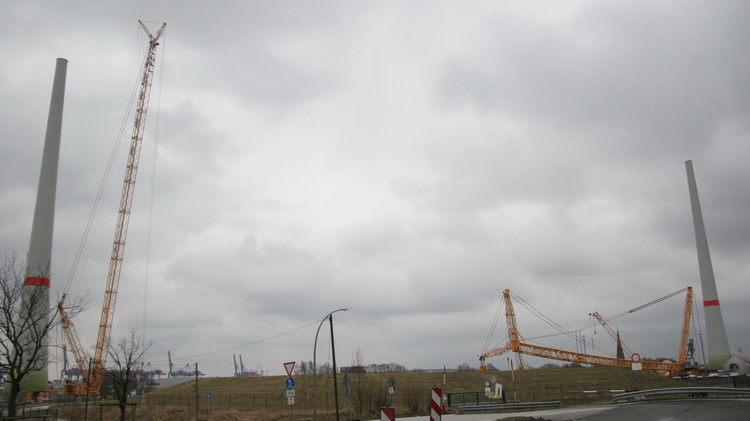 Baustellenübersicht HH Altenwerder