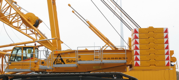 Oberwagen Terex CC 2400-1 Schmidbauer
