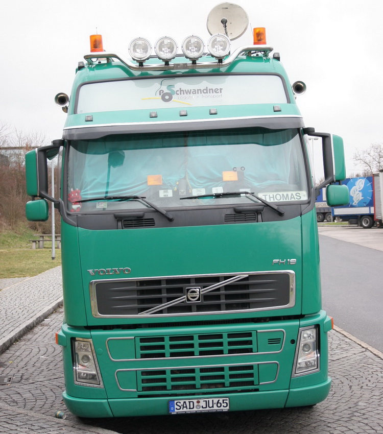 Schwandner Volvo FH 16 610 PS Frontansicht