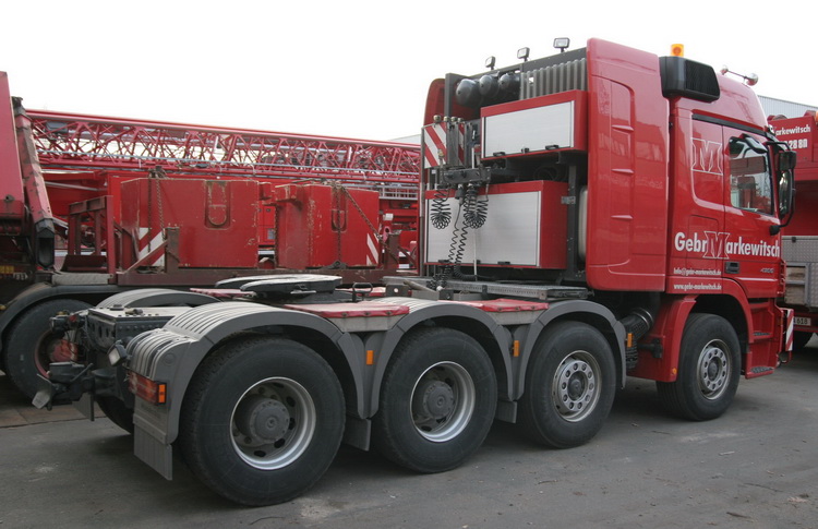 Markewitsch Actros Titan 4160 Heckansicht