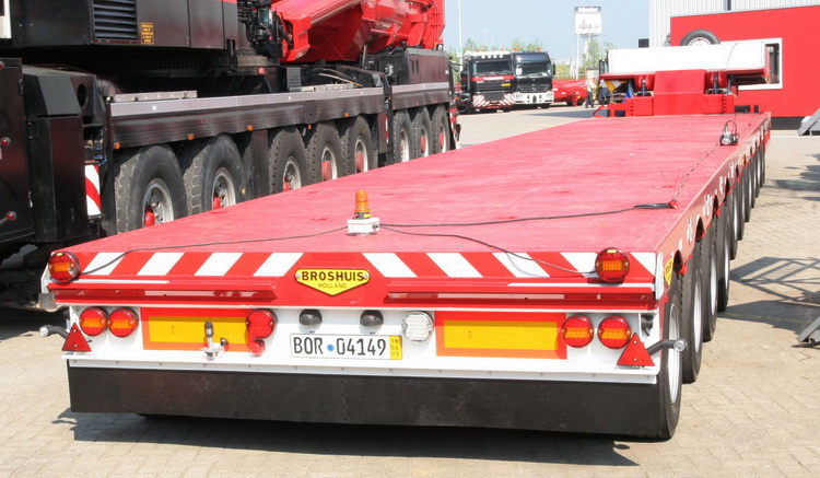Mammoet Broshuis Semitrailer