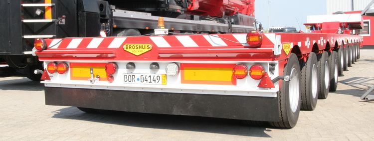Mammoet Broshuis Semitrailer