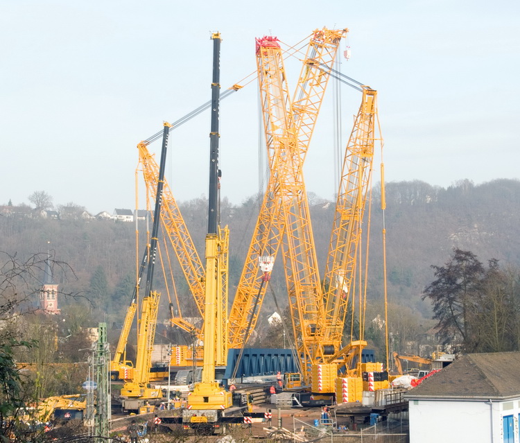 Schmidbauer Terex CC 6800 und CC 2400-1