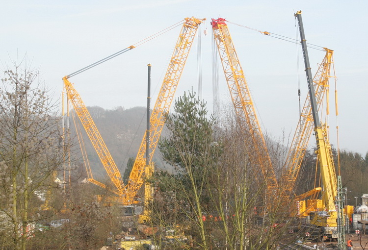 Schmidbauer Terex CC 6800 und CC 2400-1