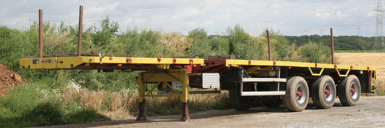 Wiemann Teleskopauflieger